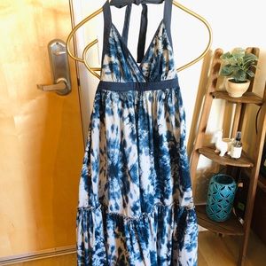 Moda International Tie Dye Maxi Dress